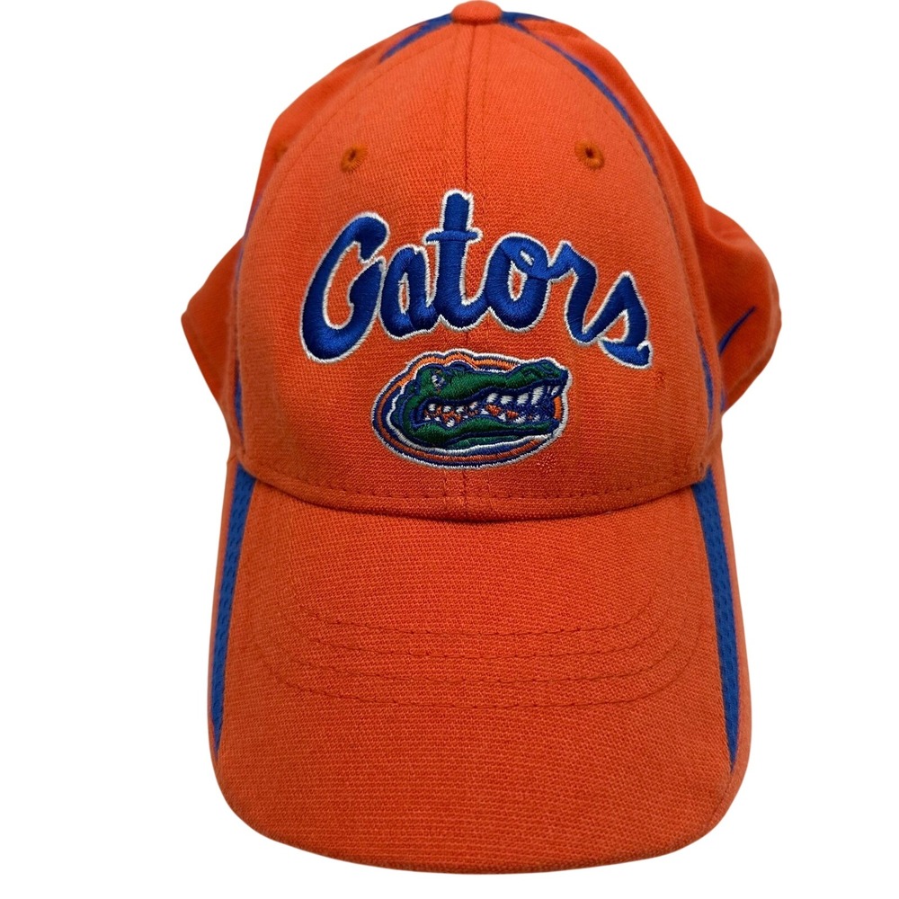 VINTAGE Nike Florida‎ Gators Team Hat Men OSFM Orange Embroidered Fitted Cap